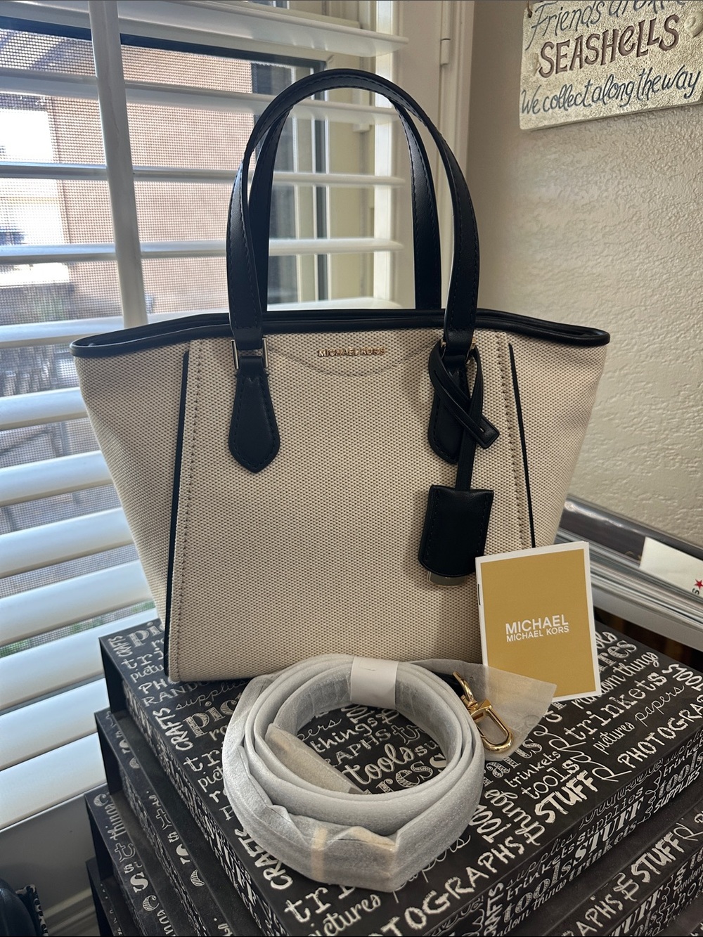 Micheal Kors top handle satchel